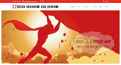 Desktop Screenshot of bigboomdesign.com